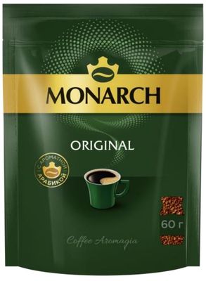 Кофе растворимый Монарх ORIGINAL, 60г