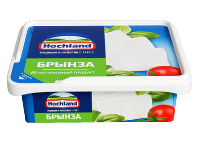 Сыр Hochland Брынза в рассоле, ванночка, 250г