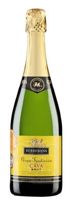 Вино игристое КАВА БЕРБЕРАНА ГРАН ТРАДИСЬОН БРЮТ брют белое 0,75л*6