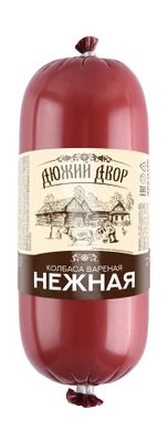 Колбаса вареная Дюжий Двор Нежная 0,4 кг