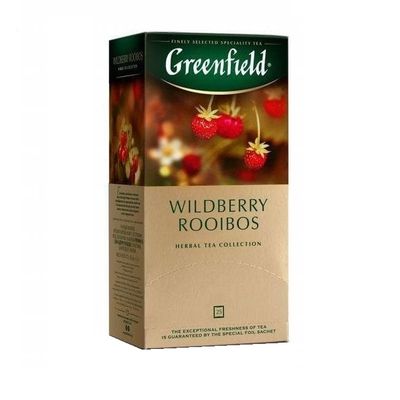 ТОП 100 Чайный напиток ГРИНФИЛД Вайлдберри Ройбош 10*25п*1,5г