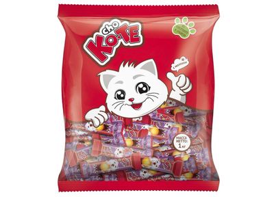 Конфеты ЭССЕН CHO KO-TE BUBBLE GUM и взрывной карамелью 1кг (4)