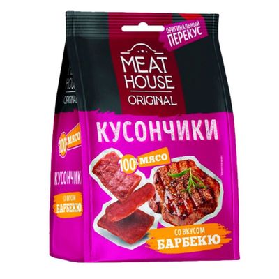 Мясной Продукт Кусончики Meat House Original свинные со вкусом аджики с/в ф/п 25г*12