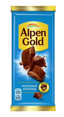 Шоколад Alpen Gold молочный 80г