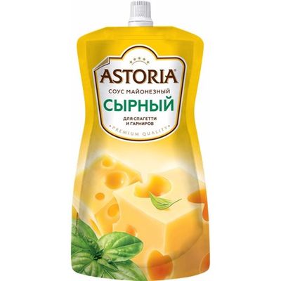 Соус майонезный Астория "Сырный" 42% ДПД 233г