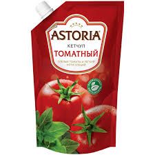 Кетчуп Astoria Томатный 330г ДПД