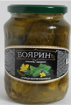 Огурцы маринованные 720мл