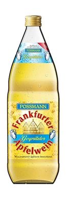 Сидр Поссманн Франкфуртский с газированной водой 4% ст/б 1л*6