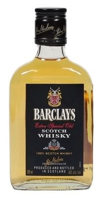 Виски Барклайс 40% 0,2л*12