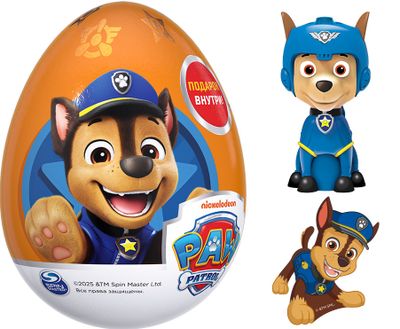 Яйцо из глазури с подарком Щенячий патруль 20г