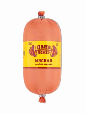 Колбаса вареная Папа Может Мясная п/о 0.4кг