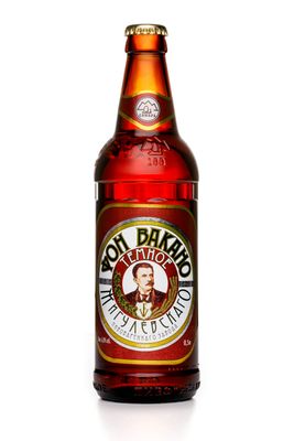 Пиво "Фон Вакано" темное с/б 0,5 л.