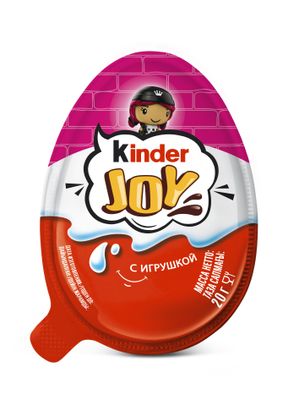 Кондитерское изделие Kinder Joy для девочек, 20г