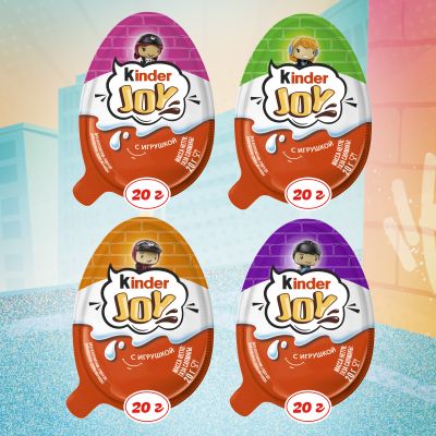 Кондитерское изделие Kinder Joy для девочек, 20г
