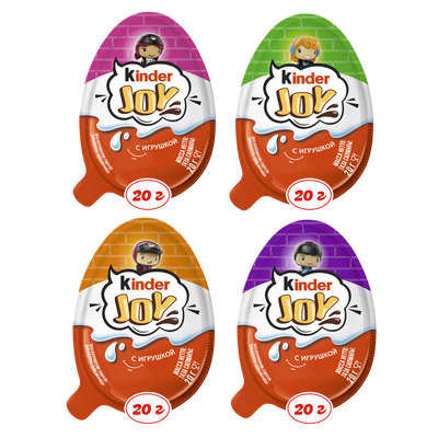 Кондитерское изделие Kinder Joy для девочек, 20г