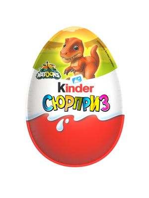Шоколадное яйцо Kinder Сюрприз, с игрушкой внутри, Лицензия, 20г