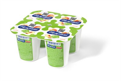 Нежный легкий с соком 95г 0.1% (персик) Пр.йог.паст