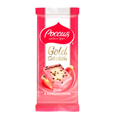РЩД ГолдСелекшн Дуэт В Клубничном 10х75г