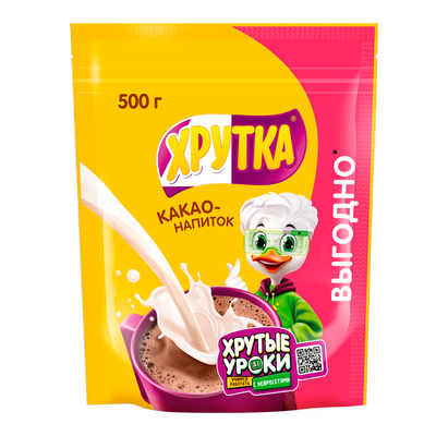 ХРУТКА КакаоНапитБ/рПакетДетИгра2 6х500г