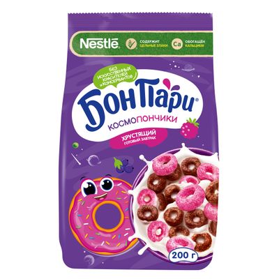 БОН ПАРИ Готовый Завтрак Пончики 6х200г