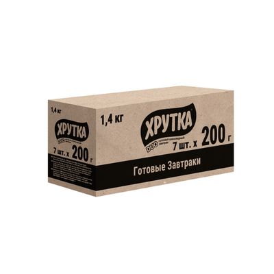 ХРУТКА ДУО ГотЗавтрак 7x200г ПР ШКОЛА