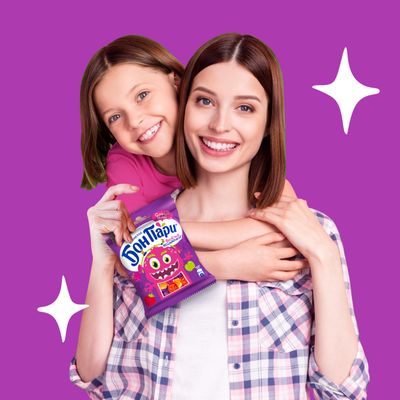 Жевательный мармелад БОН ПАРИ Фигурки Кошмарики15х75г