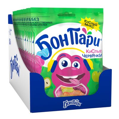 БОН ПАРИ МармелЖеватКислЧерв 15х75г