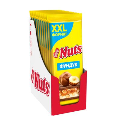 НАТС Молочный Шоколад Фундук Нуга Карамель10x180г