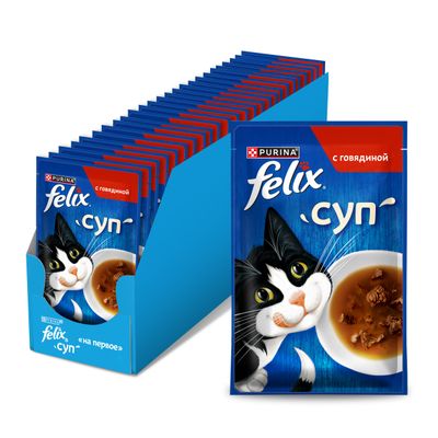 Феликс Soup 48г Конс GiG говядина