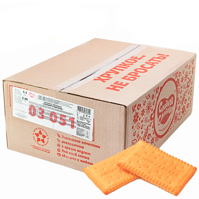 Печенье Сладкая Слобода Ленинградское коробка 5,5кг