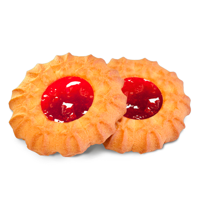 Печенье Сладкая Слобода Баба Маня курабье клубничное, 295г