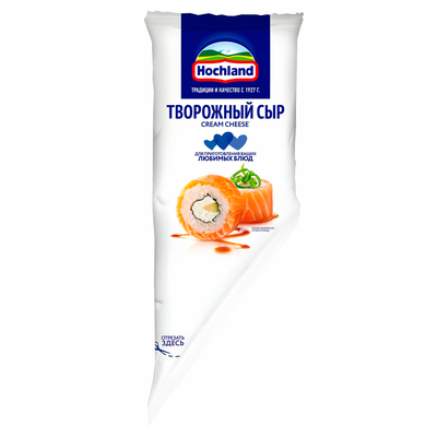 Сыр творожный Hochland Cream Cheese для кулинарии, рукав, 500г