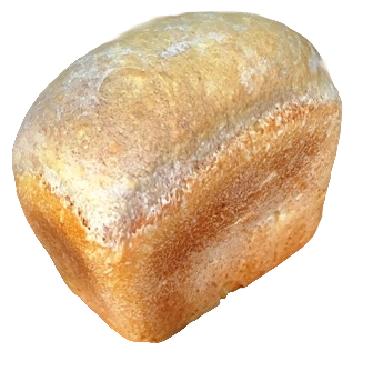 Хлеб пшеничный из муки хлебопекарной высшего сорта формовой, неупакованный.