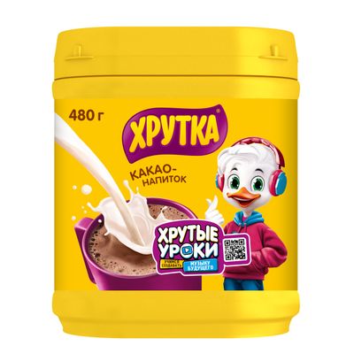 ХРУТКА Какао НапБ/рБанка Дет 10х480г N1