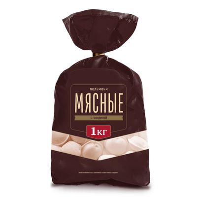 Пельмени Стародворье Мясные с говядиной сфера 1 кг