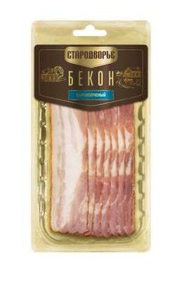 Бекон с/к Стародворье нарезка 0,12 кг