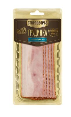 Грудинка к/в Стародворье нарезка 0,12 кг
