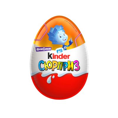 Шоколадное яйцо Kinder Сюрприз, с игрушкой внутри, коллекция Девочки, 20г
