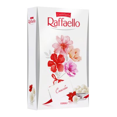 Конфеты в коробке Raffaello с цельным миндальным орехом в кокосовой обсыпке, 70 г