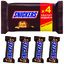 Шоколадный батончик Snickers 40г, мультипак
