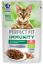 Влажный корм Perfect Fit Immunity для иммунитета кошек, говядина в желе и семена льна, 75г