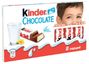Шоколад Kinder Chocolate с молочной начинкой 100 гр/10шт Т8х10х4