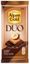 Шоколад Alpen Gold DUO темный и молочный с начинкой с какао, фундуком и вафельной крошкой, 130г