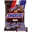 Шоколадные конфеты Snickers minis с карамелью, арахисом и нугой, пакет 180 г