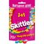 Конфеты Skittles 2в1, драже со вкусами дыни и ягод, клубники и арбуза, манго и персика, малины и лимона, вишни и лимонада, 70 г