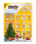 Сладкий подарок M&M's & Friends Адвент-календарь на Новый Год, набор конфет M&M's, Snickers, Twix, Bounty, Milky Way, Mars с пазлом внутри 233г