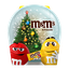 Сладкий подарок M&M's & Friends Снежный шар на Новый Год, набор конфет M&M's, Mars, Twix, Milky Way, Skittles 148г