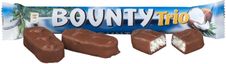 Шоколадный батончик Bounty Trio 82,5г