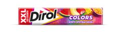 Жевательная резинка Dirol XXL COLORS ассорти фруктовых вкусов, 19г