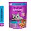 Сухой корм Whiskas для взрослых кошек Подушечки с нежным паштетом. Обед с лососем, 350г